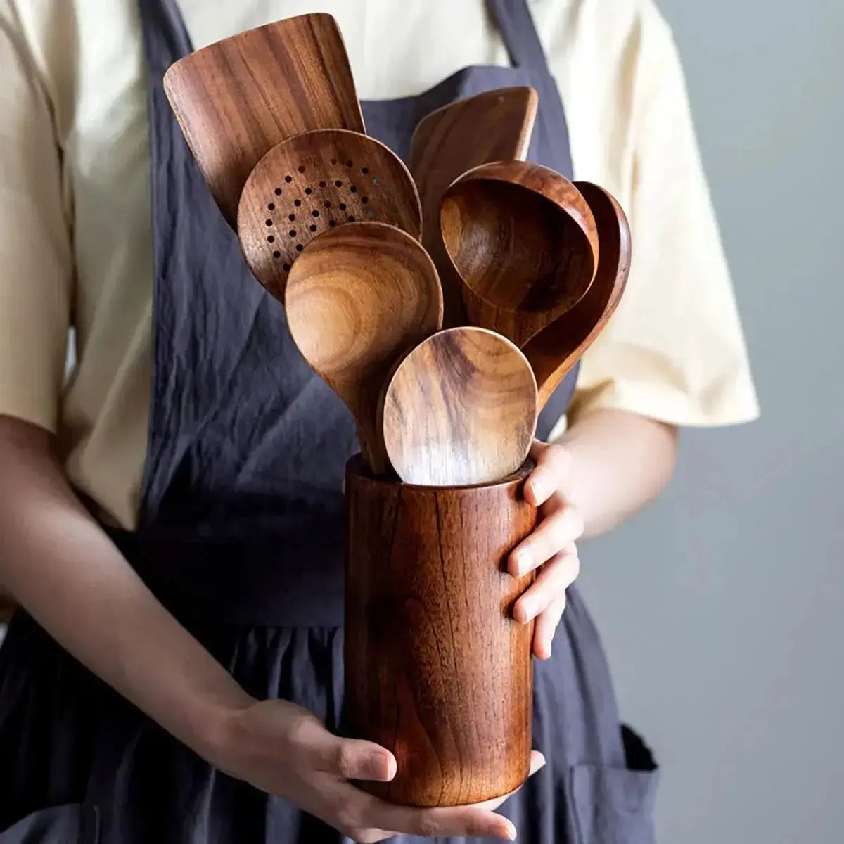 håndlaget teak kjøkkenutstyr: 7 fordeler for hverdagsmatlaging - Epoxy-Crafts