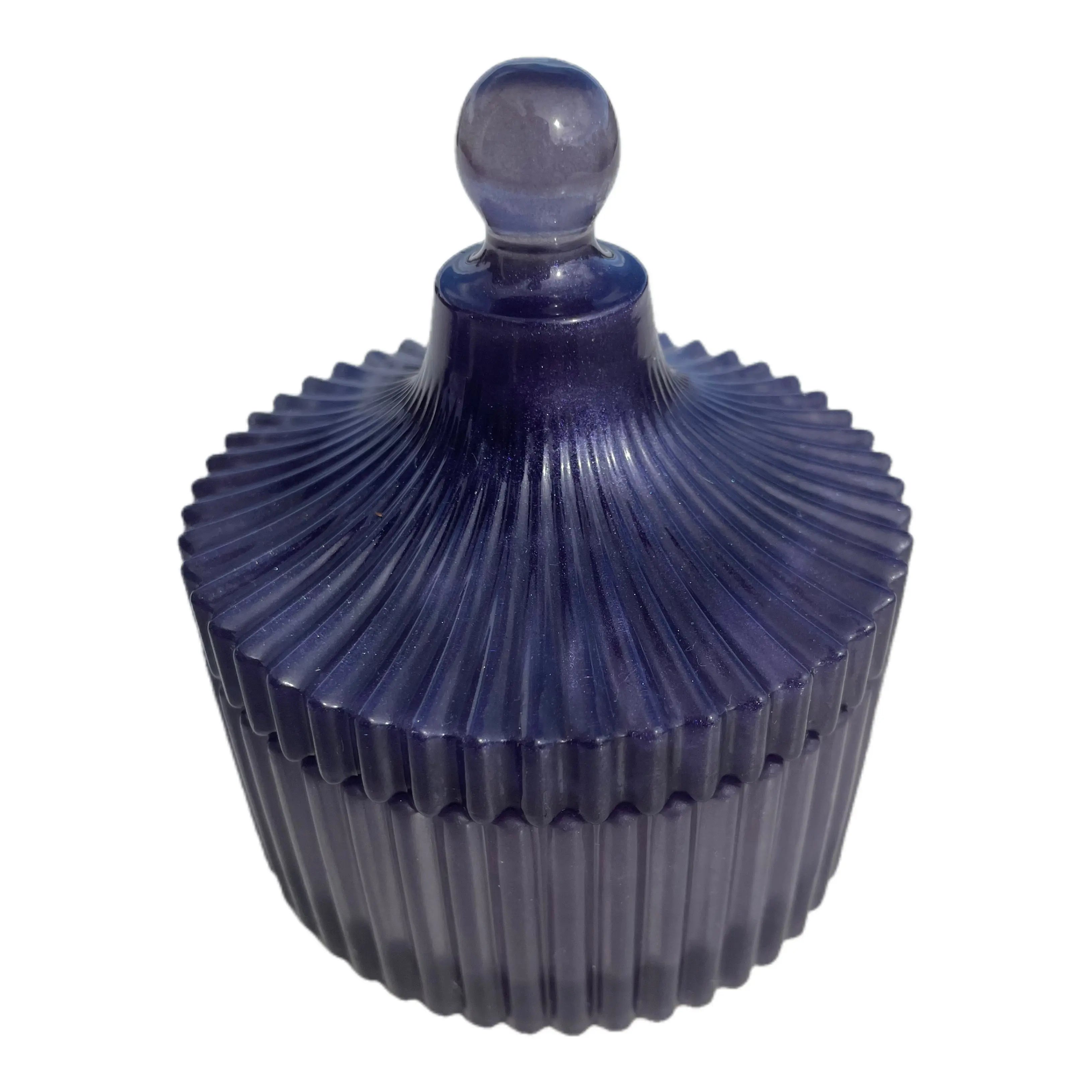 Exclusive 3-Piece set in epoxy: Vase, jar and oval tray. Epoxy-Crafts