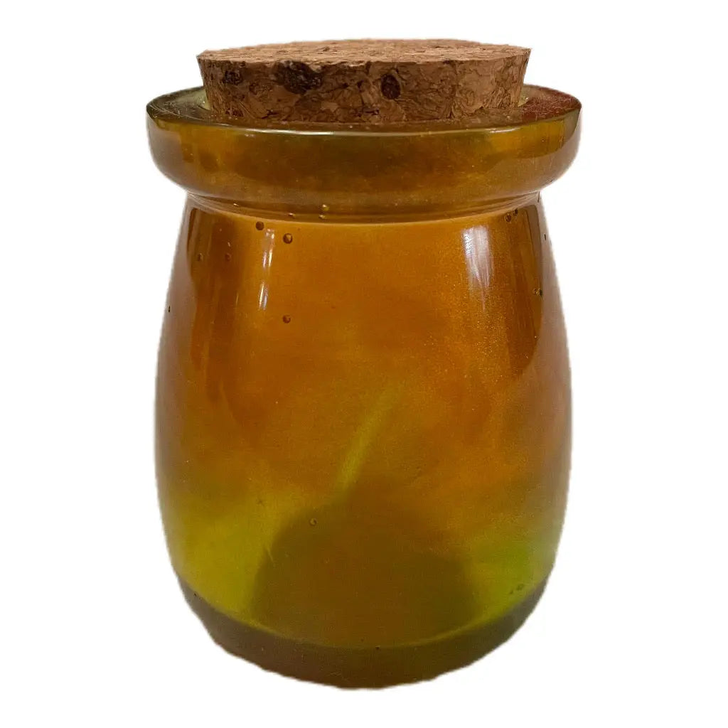 Jar with cork lid Epoxy-Crafts