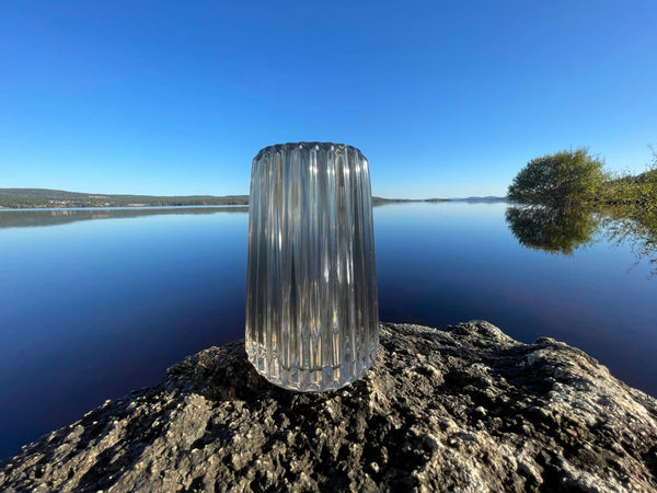 Handcrafted epoxy vase from Norway