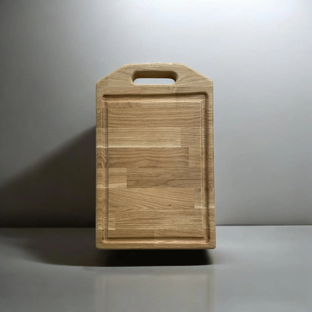 Håndlaget Skjærefjøl i Eik – Norsk design | 40×25×3 cm | Bærekraftig Kjøkkenutstyr Epoxy-Crafts