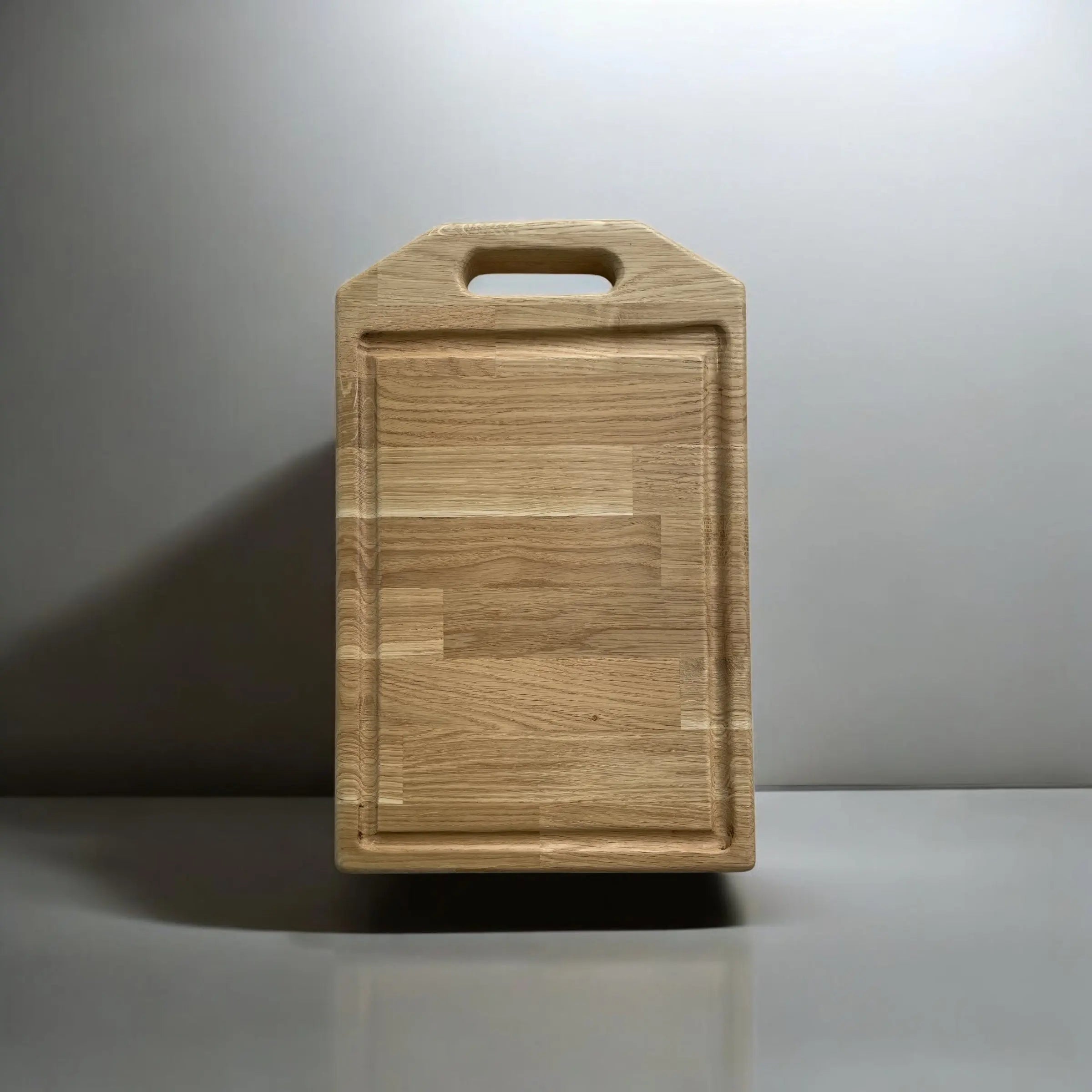 Håndlaget Skjærefjøl i Eik – Norsk design | 40×25×3 cm | Bærekraftig Kjøkkenutstyr Epoxy-Crafts