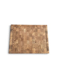 Premium Skjærefjøl i Eik Endeved 400 × 300 x 43 mm SkogsTre