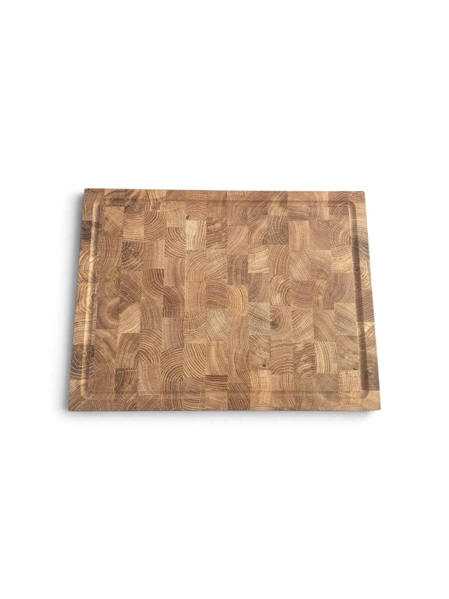Premium Skjærefjøl i Eik Endeved 400 × 300 x 43 mm SkogsTre